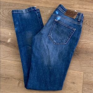 Zara Distressed Denim